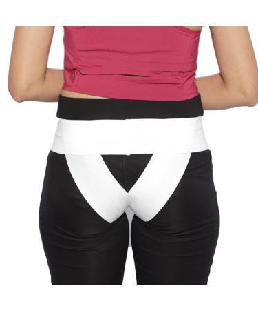 Patented Women's Pelvic Floor Support Belt | Uterus Pain Relief Girdle for Prolapsed Bladder & Postpartum Recovery | Shop XL White - Buy Online on GoSupps.com