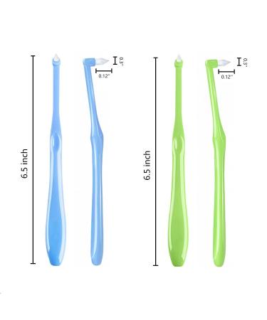 12 Pieces Orthodontic Toothbrush Set for Hard to Reach Areas and Implants - YH-004 - Buy Online on GoSupps.com