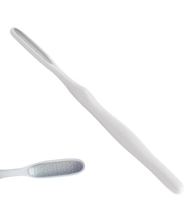 Virtcooy Pedicure Foot File Reusable Stainless Steel Cracked Skin Removal Tool - Callus Remover Foot Scrubber Toe Crevice Cleaning Brush Foot Care Pedicure Tool White - Buy Online on GoSupps.com