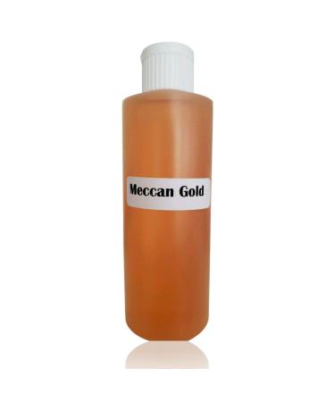 Meccan Gold Type Fragrance Body Oil Thick Uncut 4 oz Long Lasting Scent Perfume Oil for Men and Women Daily Wear Smooth Aroma