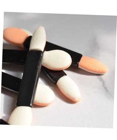 Mikinona Double Ended Makeup Brush 50pcs Beauty Sponge Eye Shadow Applicator Double Sided Cosmetics Eye Shadow Brush Miss Mix - Buy Online on GoSupps.com