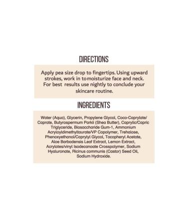 Urban Hydration Nourish & Rehydrate Night Cream - Acne Fights Detoxes & Smooths Skin Overnight | Anti-Aging Shea & Castor for All Skin Types | 2 Fl Oz - Buy Online on GoSupps.com