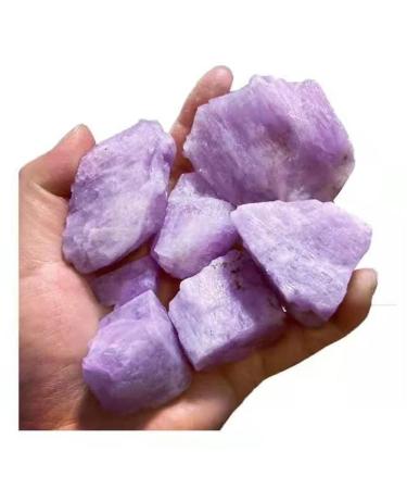 Natural Crystal Rough Crystal 35g-150g Rough Crystals Raw Kunzite Specimens forStones Can be Used for Natural Stones Crystal Stone QINTINYIN (Size : 1PC 115G-125G)