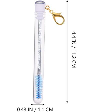 LALAFINA 4pcs Tube Mascara Brush Lash Applicator Empty Mascara Bottle Eyelash Tube Cosmetic Device Stick Miss Blue - Buy Online on GoSupps.com