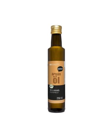 Wohltuer Organic Argan Oil 250ml - Virgin pressed and 100% pure - Fair Trade - Small Farmers Cooperative