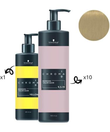 ChromaID SCHWARZKOPF Yellow Pigmented Nourishing Mask 280ML - Buy Online on GoSupps.com