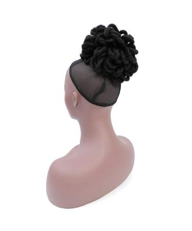 Liliyab Loc Bun Dreadlock Afro High Puff Drawstring Ponytail for Black Women - Buy Online on GoSupps.com