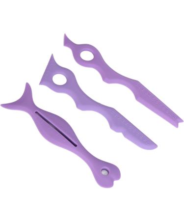 Effortless Eyeliner Stencils Reusable Silicone Eye Makeup Tool with Multiple Functions Easy to Use for Beginners Purple - Buy Online on GoSupps.com