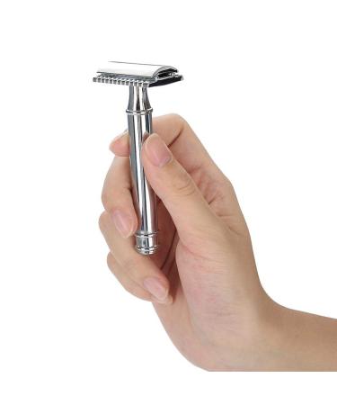Jingyi Safety Razor - Durable Classic Two Edge Razor with Vintage Blade for a Smooth Shave - Buy Online on GoSupps.com