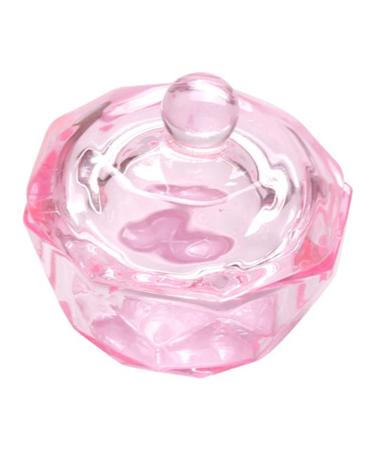 Brushes Octagonal Dappen Dish Cup Crystal Glass Glassware Tool for Nail Art Manicure Care