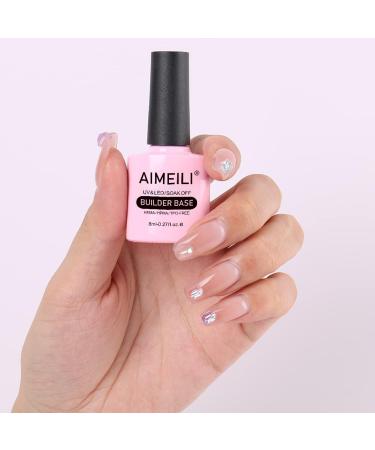 AIMeili 8 in 1 Nail Polish Base Set | 6 Colors Builder Gel in a Bottle | 8ml Gel Nail Kit | International Shipping Available - Buy Online on GoSupps.com
