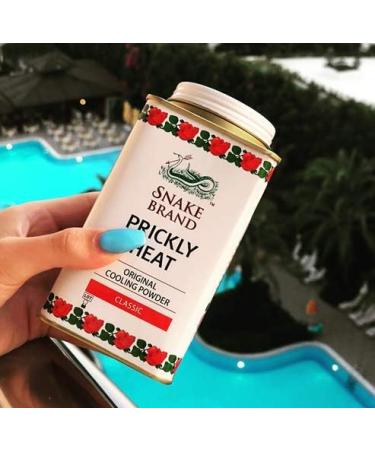 SNAKE BRAND Prickly Heat Cooling Body Powder 140g (Classic Pack of 3) Classic 140 g (Pack of 1) - Buy Online on GoSupps.com