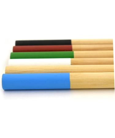 FRCOLOR 8 Pcs Bamboo Toothbrush Set - Soft Bristle Eco-Friendly Toothbrushes for Adults & Women - Buy Online on GoSupps.com