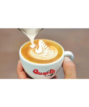 Torrefazione QUARTA Spa Quarta Caff Rossa in beans Arabic and robust coffee 250 g powerful and energetic aroma 1 package of 250 g Made in Puglia Salento - Buy Online on GoSupps.com