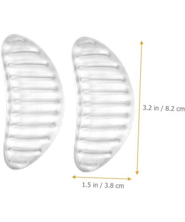 FOMIYES 12 Pairs Striped Arch Pads - Nonslip Gel Foot Support Cushions for Men | Plantar Support Insoles & Foot Pad Inserts - Buy Online on GoSupps.com
