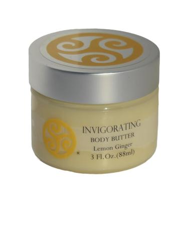 Buy Trillium Body Butter - Natural Lemon Ginger 3oz | Nourishing Moisturizer for All Skin Types | Global Shipping Available - Buy Online on GoSupps.com