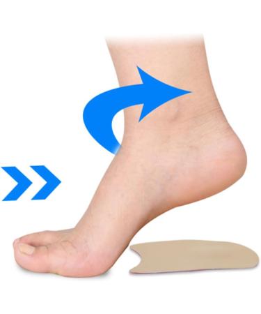 NOLITOY Arch Support Gel Pads - 2 Pairs Flat Foot Corrector Stickers for Optimal Comfort - Buy Online on GoSupps.com
