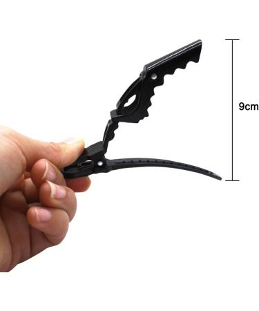 Jinlaili Crocodile Hair Clips12Pcs Hairdressing Sectioning Clamp Hair for Women Plastic Salon Hair Clips for Salon Styling Hair Barrettes DIY Accessories for Girls - Buy Online on GoSupps.com