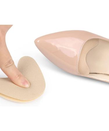 FOMIYES Women's Velvet Cloth Toe Caps - Comfortable Boot Heel Cushions & Forefoot Pads for High Heels - 4 Pairs of Sponge Insoles - Buy Online on GoSupps.com