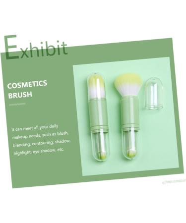 minkissy 3 Sets Telescopic Makeup Brush Makeup Makeup Loose Powder Brush Double Ended Brush Lip Brush Portable Makeup Brush Dresser Tool Make up Beauty Tools Artificial Fiber - Buy Online on GoSupps.com