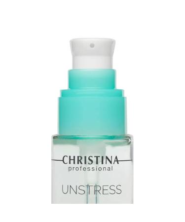 CHRISTINA Unstress Eye and Neck Concentrate Serum | Hydrating Peptide Face Serum for Soothing Relief & Skin Balance | 1 fl. oz (30 ml - Buy Online on GoSupps.com