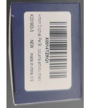 Kimorn Blue Light Filter Glasses - Anti-Fatigue Half-Border Glasses for Screens (KS052) - Matt Black Gold Frame - Buy Online on GoSupps.com