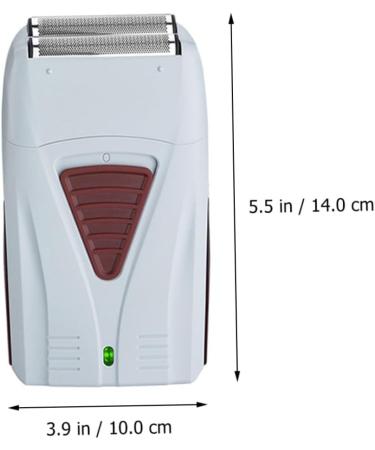 Angoily Rechargeable Electric Shaver & Nose Hair Trimmer for Men - Portable Travel Beard Trimmer - Buy Online on GoSupps.com