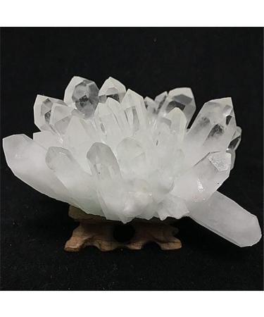 Natural Crystal Rough Stone Crafts Natural White Crystal Cluster of Original specimens (Size : 500g) - Buy Online on GoSupps.com