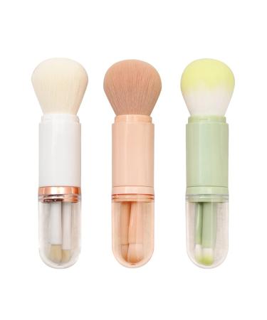 Buy Four In One Makeup Double Ended Mini Retractable Brushes Set - Light Weight & Versatile | International Shipping Available - Buy Online on GoSupps.com