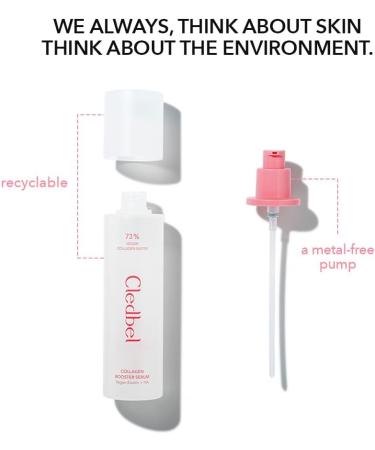 Collagen Booster Serum 150ml | Firming & Hydrating | 73% Vegan Collagen Water | Korean Skincare | Paraben-Free & All Skin Types - Buy Online on GoSupps.com