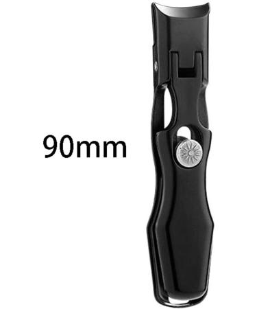 UNbit Toenail Clippers Portable Nail Fingernail Clipper Steel Wide Jaw Opening Anti Splash Fingernail Clippers Nail Cutter Manicure (Color : Schwarz) - Buy Online on GoSupps.com