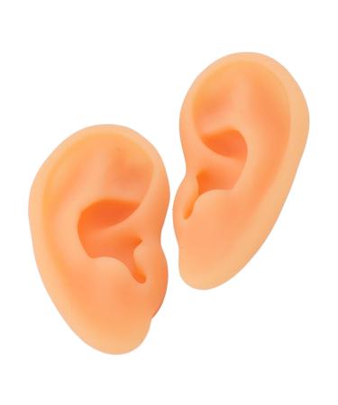 ZJchao 2-Pack Soft Silicone Ear Models for Acupuncture Training | Flexible Ear Anatomy for Doctors & Hospitals - International Shipping Available - Buy Online on GoSupps.com