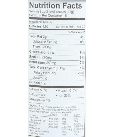 Aloha Organic Plant-Based Protein Powder Vanilla 18g Protein USDA Certified Organic Gluten Free & Non-GMO 525 Gm (Pack of 1) - Buy Online on GoSupps.com