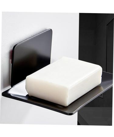 Amosfun 2pcs Soap Holder Soap Storage Holder Stainless Steel Soap Dish Metal Container Bathroom Soap Rack Soap Drainage Rack Kitchen Soap Wall-mounted Storage Rack 304 Stainless Steel - Buy Online on GoSupps.com