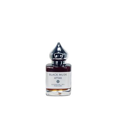 Black Musk Attar 15 ml. Essential Oil Perfume A Vegan Clean Botanical Perfume Essence No Synthetics! All-Natural Alcohol-Free Cruelty-Free Phthalate-Free Paraben-Free Gluten Free