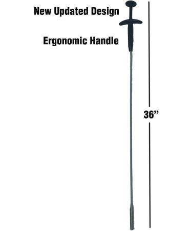 PF WaterWorks GrabEASY 36" Ergonomic 4-Claw Pick-Up Tool - Jewelry Retriever & Clog Remover - Premium Drain Snake - Buy Online on GoSupps.com