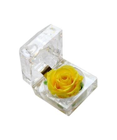 Zerodeko 1pcs Wedding For Women Womens Gifts Single Rose Valentine Decorations Flower Bouquet Girls Memorial Gifts Valentines Day Crystal Gifts Girlfriend Miss Accessories Preserved Flower