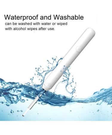 1080P Ear Wax Removal Ear Cleaner with Camera & Light | Ear Cleaning Tool Kit for iPhone & Android - White - Buy Online on GoSupps.com