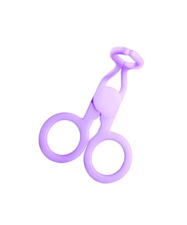 Amagogo contact lenses contact lens-compatible portable travel easy to carry soft contact lens remover and inserting tool violet