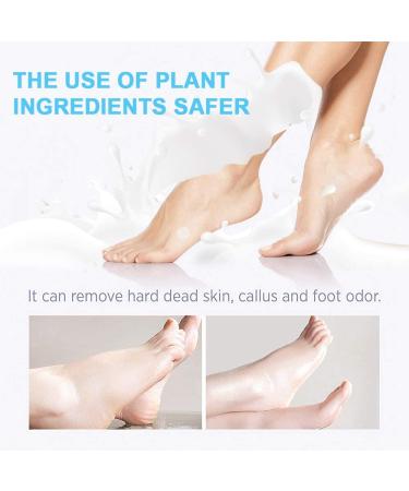 Foot Peeling Mask - 5 Pairs | Natural Exfoliator for Baby Soft Feet | Pain-Free Corn Remover for Women & Men (Milk) - Buy Online on GoSupps.com