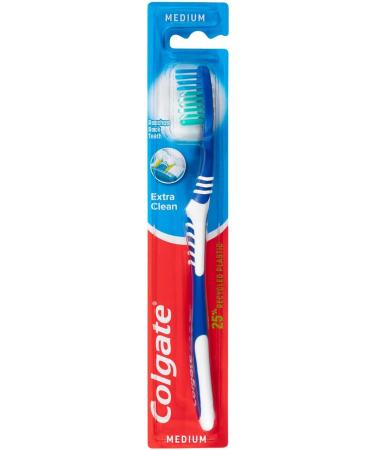 Shop Colgate Extra Clean Medium Toothbrush - Best International Shipping & Top Quality Oral Care - Buy Online on GoSupps.com