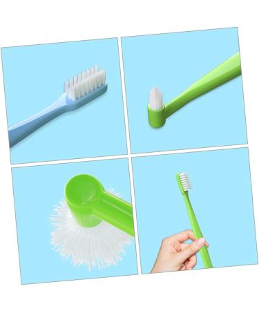 Buy Coolhiya 4-Piece Double-Sided Toothbrush Set - Conical Travel Toothbrushes for Home & On-The-Go | Ideal Daily Accessory - Buy Online on GoSupps.com