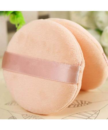 Flocking Round Makeup Sponge - Air Cushion Powder Puff for Liquid & Cream Blending | International Shipping - Buy Online on GoSupps.com