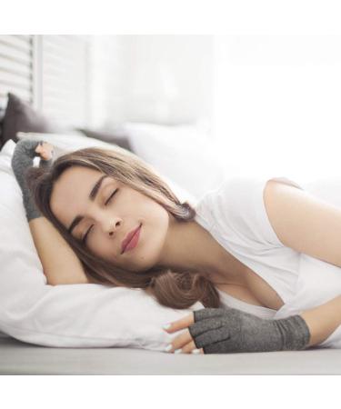 Buy Brace Master Arthritis Gloves - Compression Support for Pain Relief | Finger Joint & Carpal Tunnel (S Gray) - Ships Internationally - Buy Online on GoSupps.com
