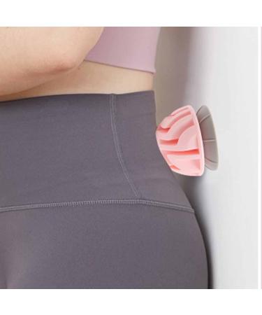 Portable Round Massage Ball with Suction Cup - Silicone Fascia Ball for Muscle Relief & Stress Reduction - Buy Online on GoSupps.com