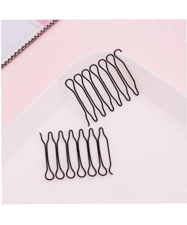 3Pcs Invisible U Shape Hairpin Clips - Hair Finishing Fixer Comb for Women & Girls | International Shipping - Buy Online on GoSupps.com