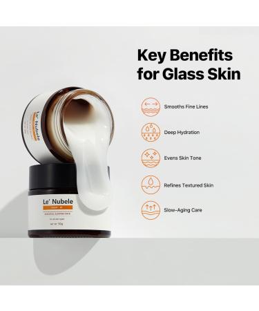 Le' Nubele Essential Night W Sleeping Pack Overnight Moisturizing Mask Pack Peptide Liposome Technology Targets Elasticity Barrier support Skin Firmness Korean Skin Care 50ml / 1.69 fl. oz. - Buy Online on GoSupps.com