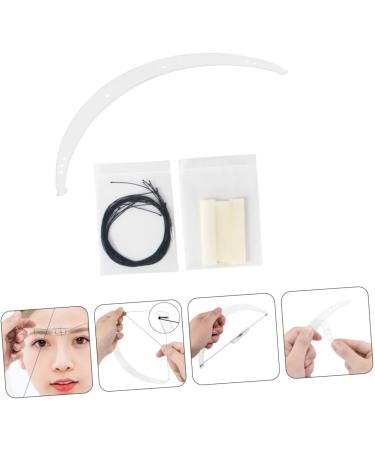 Housoutil 1 Set Positioning Ruler Drawing Line Tool Eyebrow Beauty Ruler Ink Line Eyebrow Trimming 23x8cm As Shown - Buy Online on GoSupps.com