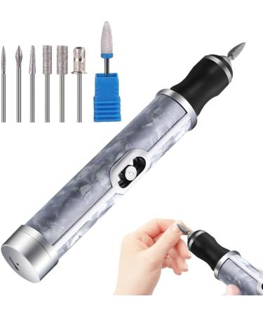 Xptieeck Electric Nail File Thick Toenails 4 Speeds Cordless Acrylic NailTool Toe Nail Grinder Kit for Thick Nails White - Buy Online on GoSupps.com