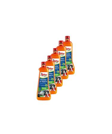 Poliboy - Upholstery Carpet Cleaner - Gentle Spot Removal - Cleaner For Upholstery and Carpets - Floor Cleaning - 5x500ml (2.5 liters) - Made in Germany carpet cleaning 2.5 l (1 Pack)